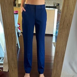 Brand New women’s navy blue trouser pants with black details